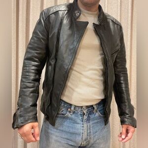 Hein Gericke for Harley-Davidson Black Leather Jacket - Big Bad Leather Daddy